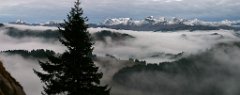 Glarneralpen mit Glaernisch und Saentis